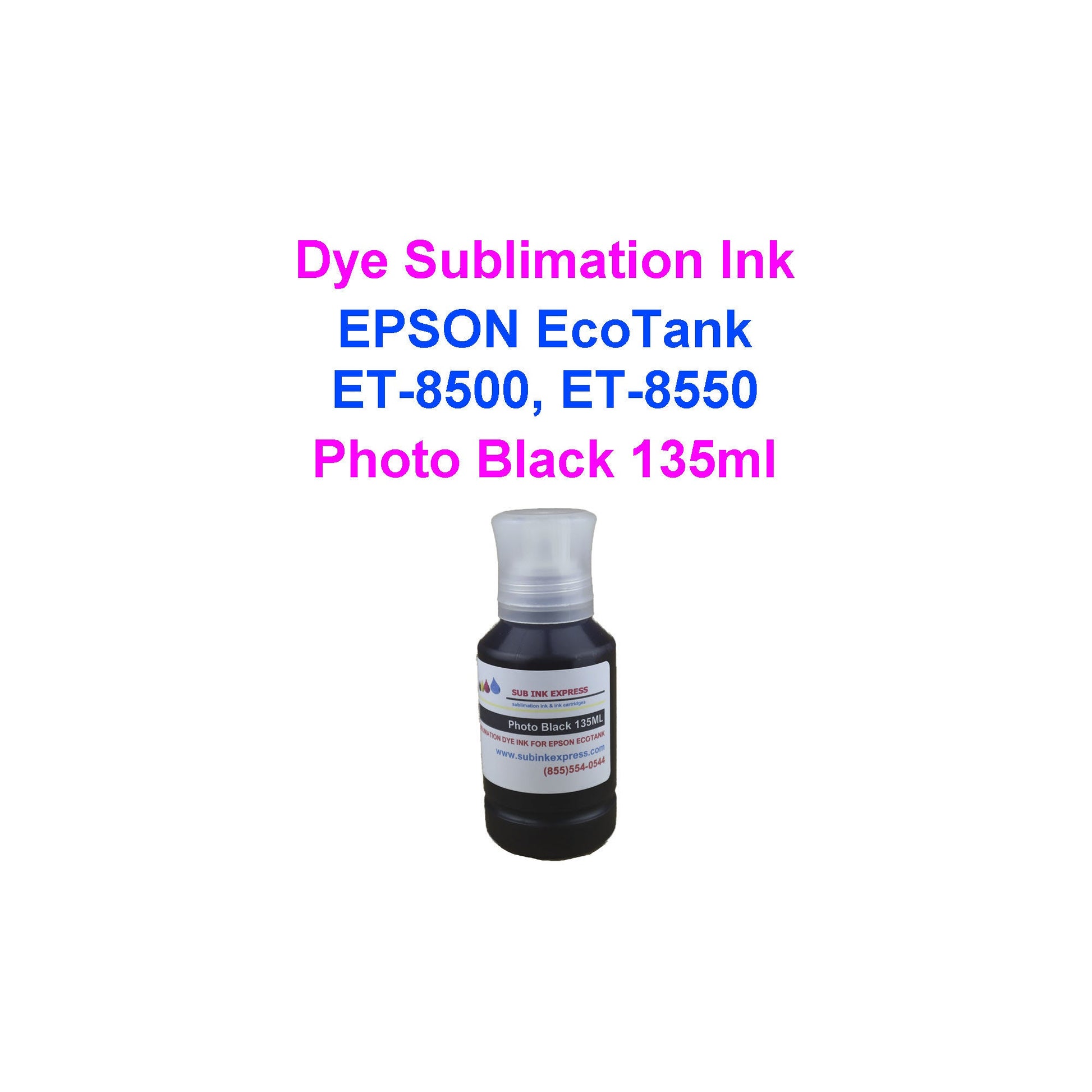 Sublimation Ink for Epson et 8550 & et 8500
